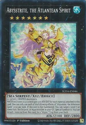Image of Abysstrite, the Atlantean Spirit (SUDA-EN046) - Supreme Darkness 1st Edition