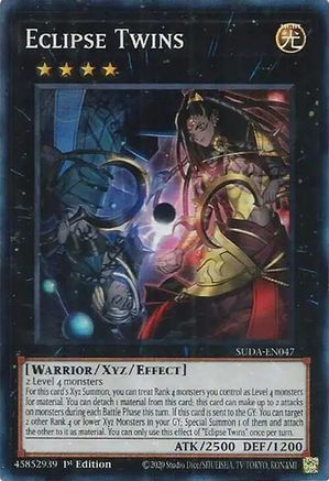 Image of Eclipse Twins (SUDA-EN047) - Supreme Darkness 1st Edition