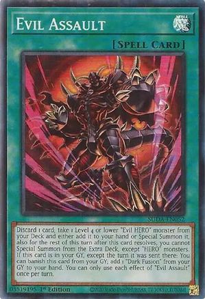 Image of Evil Assault (SUDA-EN052) - Supreme Darkness 1st Edition