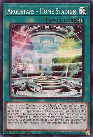 Image of Argostars - Home Stadium (SUDA-EN058) - Supreme Darkness 1st Edition