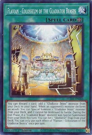 Image of Flavian - Colosseum of the Gladiator Beasts (SUDA-EN060) - Supreme Darkness 1st Edition