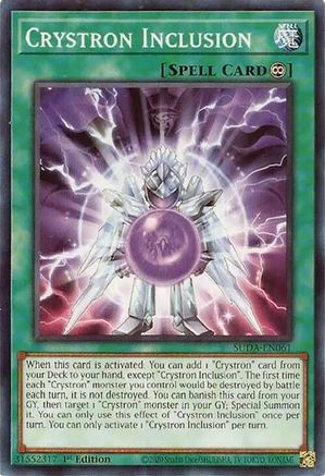 Image of Crystron Inclusion (SUDA-EN061) - Supreme Darkness 1st Edition