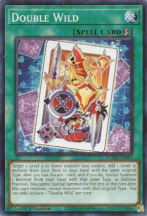 Image of Double Wild (SUDA-EN065) - Supreme Darkness 1st Edition