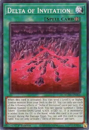 Image of Delta of Invitation (SUDA-EN066) - Supreme Darkness 1st Edition