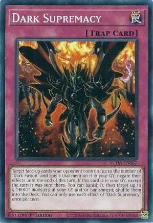 Image of Dark Supremacy (SUDA-EN067) - Supreme Darkness 1st Edition