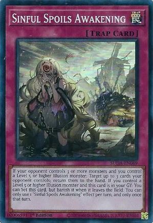 Image of Sinful Spoils Awakening (SUDA-EN069) - Supreme Darkness 1st Edition