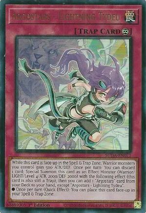 Image of Argostars - Lightning Tydeu (SUDA-EN071) - Supreme Darkness 1st Edition