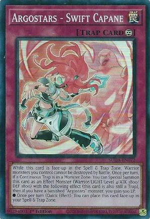 Image of Argostars - Swift Capane (SUDA-EN072) - Supreme Darkness 1st Edition