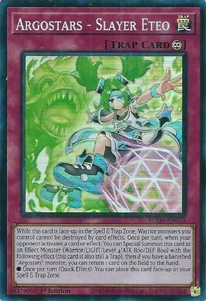 Image of Argostars - Slayer Eteo (SUDA-EN073) - Supreme Darkness 1st Edition