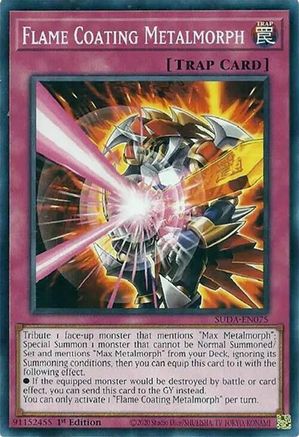 Image of Flame Coating Metalmorph (SUDA-EN075) - Supreme Darkness 1st Edition