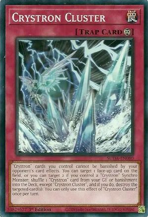 Image of Crystron Cluster (SUDA-EN080) - Supreme Darkness 1st Edition