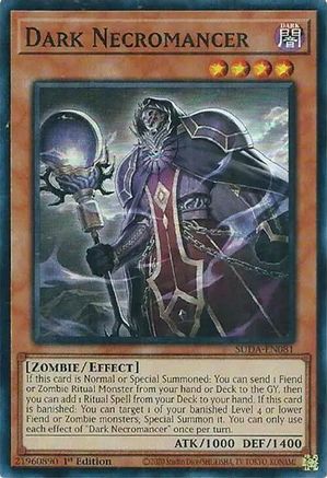 Image of Dark Necromancer (SUDA-EN081) - Supreme Darkness 1st Edition