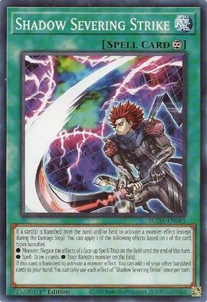 Image of Shadow Severing Strike (SUDA-EN085) - Supreme Darkness 1st Edition