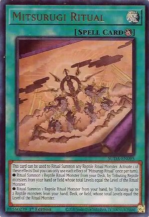 Image of Mitsurugi Ritual (SUDA-EN095) - Supreme Darkness 1st Edition