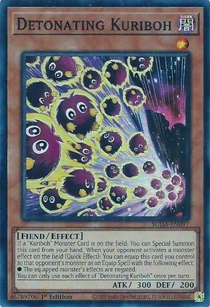 Image of Detonating Kuriboh (SUDA-EN097) - Supreme Darkness 1st Edition