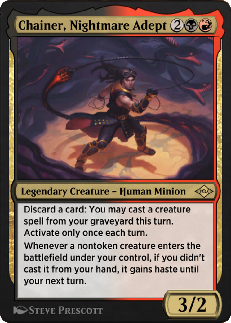 Image of Chainer, Nightmare Adept (J21-683) - Jumpstart: Historic Horizons