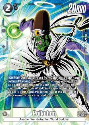 Image of Paikuhan (Alternate Art) (FB05-107) - New Adventure Holofoil