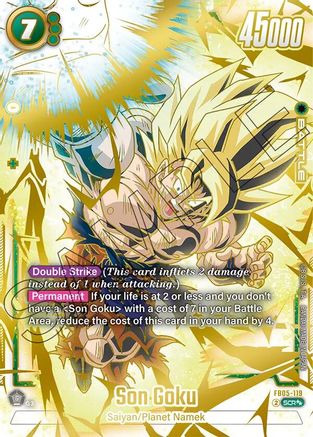 Image of Son Goku - FB05-119 (Super Alternate Art) (FB05-119) - New Adventure Holofoil