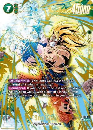 Image of Son Goku - FB05-119 (Alternate Art) (FB05-119) - New Adventure Holofoil