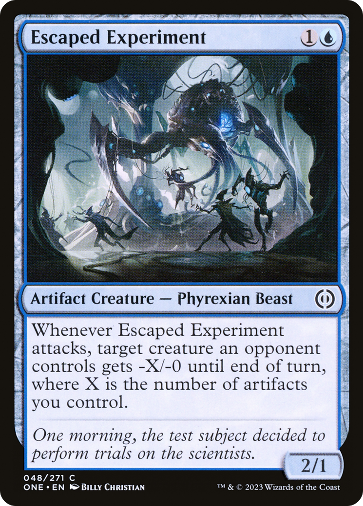Image of Escaped Experiment (ONE-048) - Phyrexia: All Will Be One Foil
