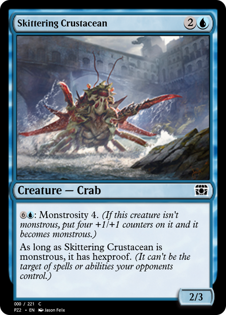 Image of Skittering Crustacean (PZ2-65777) - Treasure Chest Foil