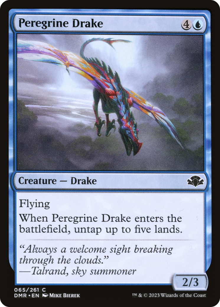 Image of Peregrine Drake (DMR-065) - Dominaria Remastered