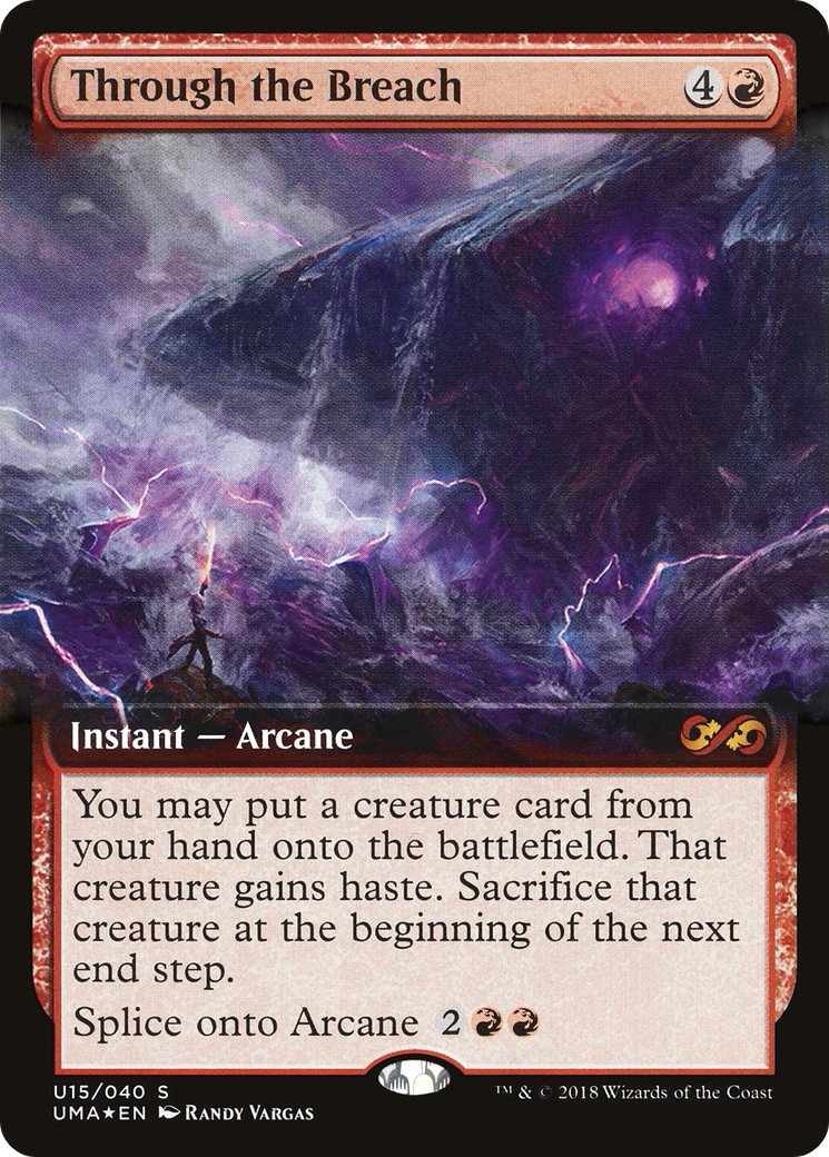 Image of Through the Breach (UMA:BT-U15) - Ultimate Box Topper: (Extended Art) Foil