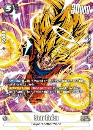 Image of Son Goku - FB05-100 (Alternate Art) (FB05-100) - New Adventure Holofoil