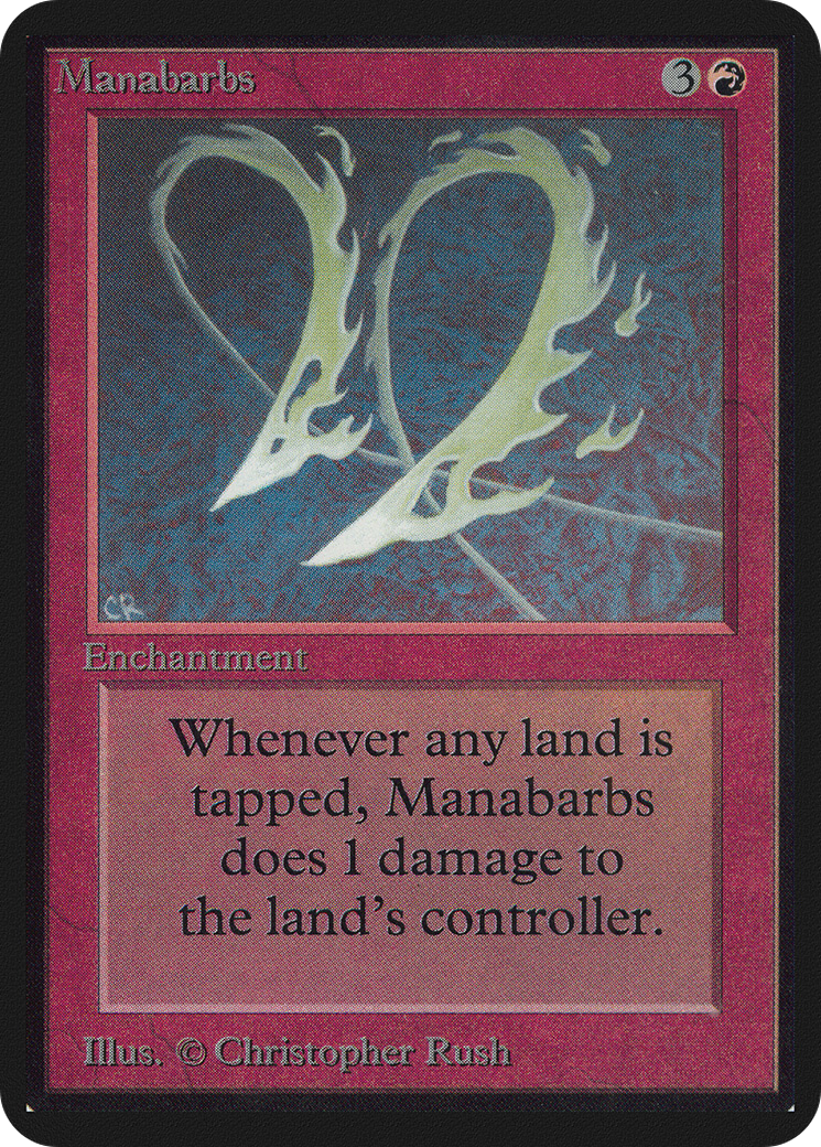 Image of Manabarbs (LEA-) - Limited Edition Alpha