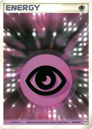 Image of Basic Psychic Energy - 012/015 (012/015) - Psychic Quick Construction Pack 1st Edition