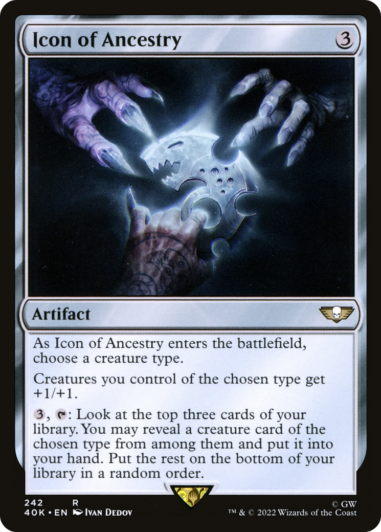 Image of Icon of Ancestry (40K-242) - Warhammer 40,000 Commander