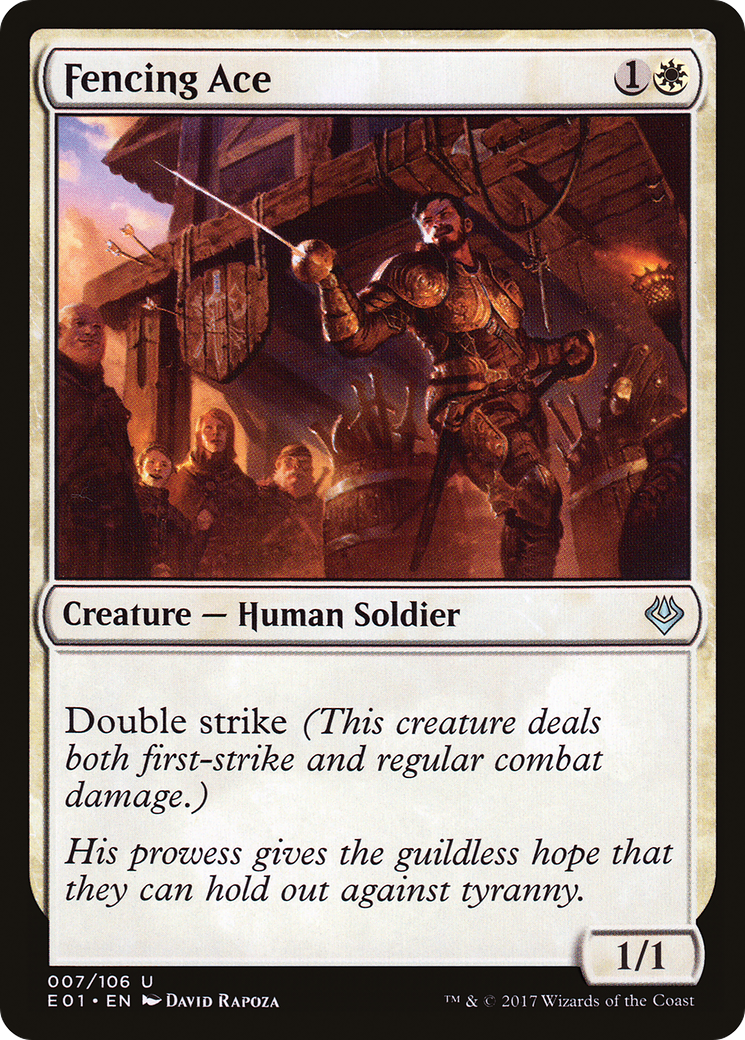 Image of Fencing Ace (AC2-007) - Archenemy: Nicol Bolas