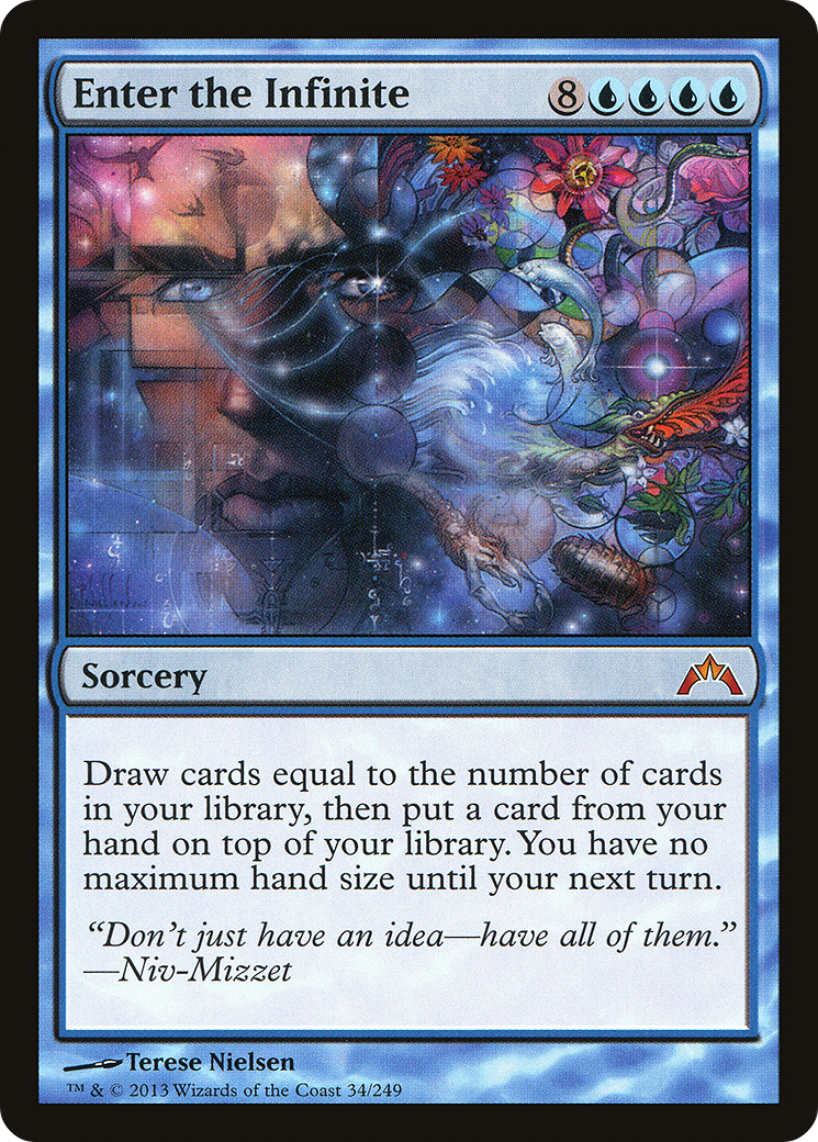 Image of Enter the Infinite (GTC-034) - Gatecrash Foil