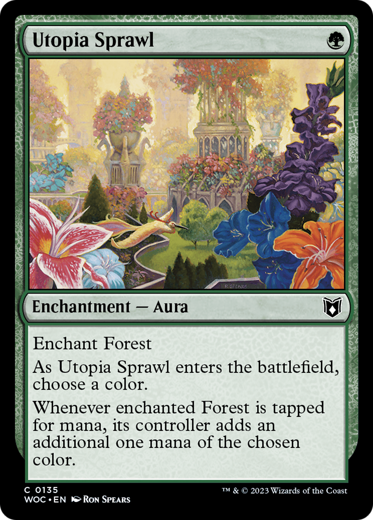 Image of Utopia Sprawl (WOC-135) - Wilds of Eldraine Commander