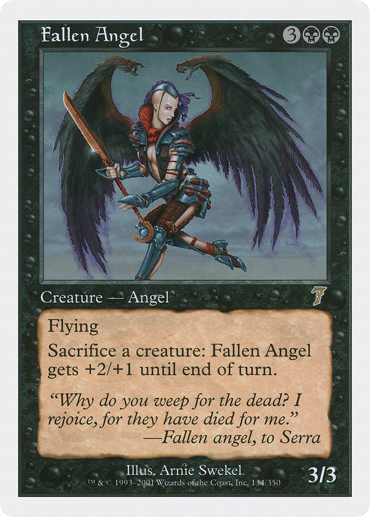 Image of Fallen Angel (7ED-134) - 7th Edition