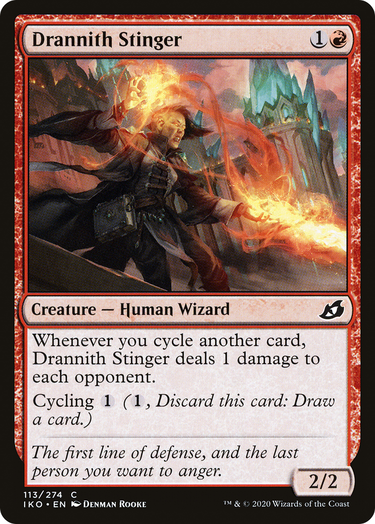 Image of Drannith Stinger (IKO-113) - Ikoria: Lair of Behemoths Foil
