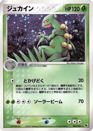 Image of Sceptile (003/055) - ADV Expansion Pack 1st Edition Holofoil