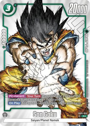 Image of Son Goku - FB05-053 (1st Anniversary Event Winner) (FB05-053) - Tournament and Championship Promos Holofoil