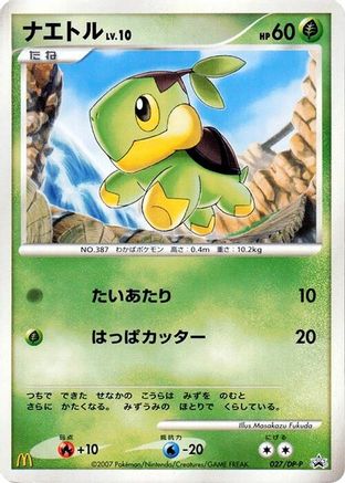 Image of Turtwig - 027/DP-P (027/DP-P) - DPP Promotional cards