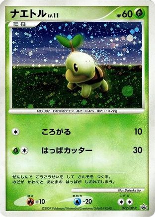 Image of Turtwig - 072/DP-P (072/DP-P) - DPP Promotional cards Holofoil