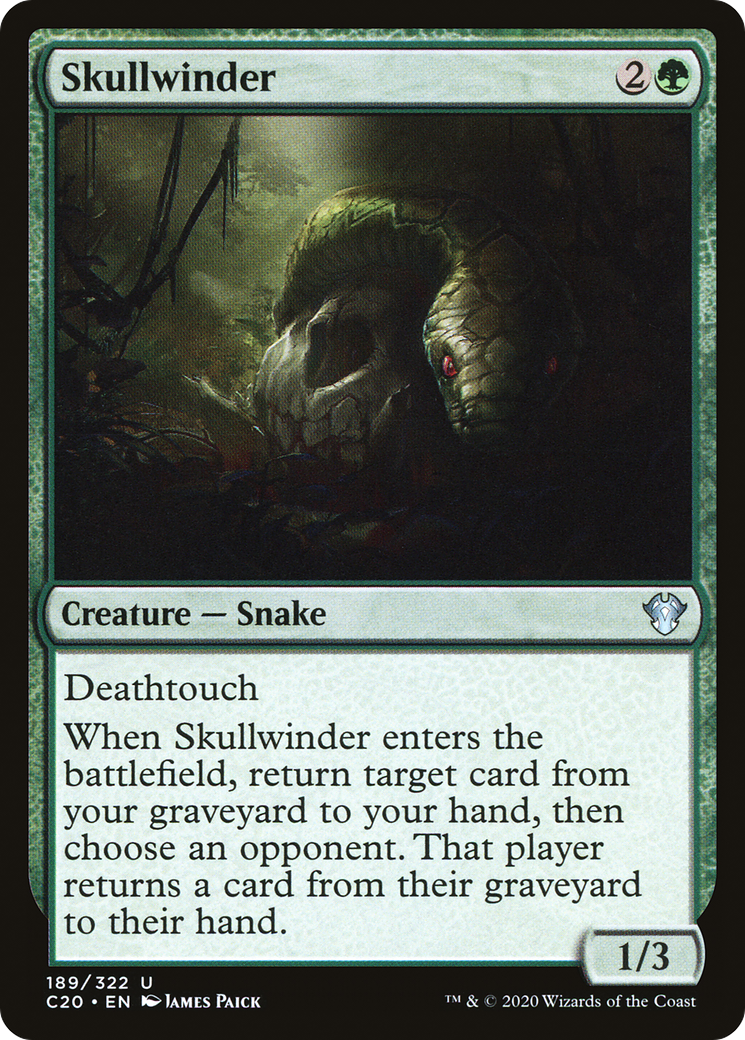 Image of Skullwinder (C20-189) - Commander 2020