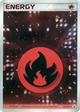 Image of Basic Fire Energy - 056/PCG-P (056/PCG-P) - PCGP Promotional cards Holofoil