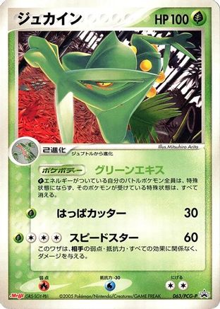 Image of Sceptile - 063/PCG-P (063/PCG-P) - PCGP Promotional cards