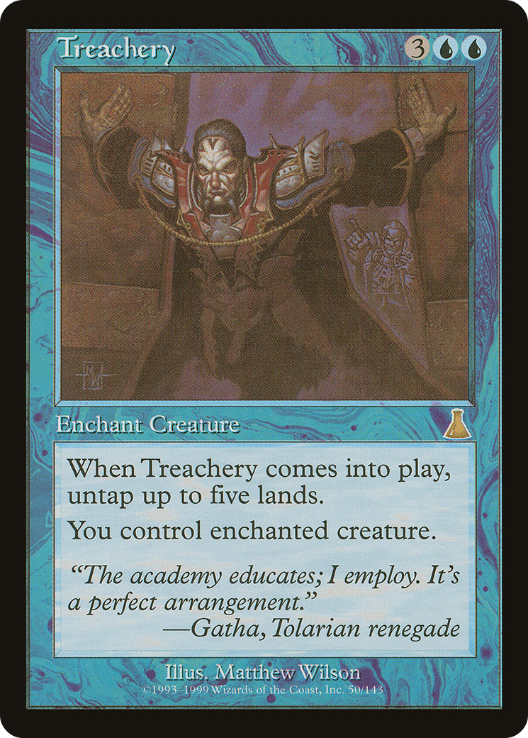 Image of Treachery (UDS-050) - Urza's Destiny