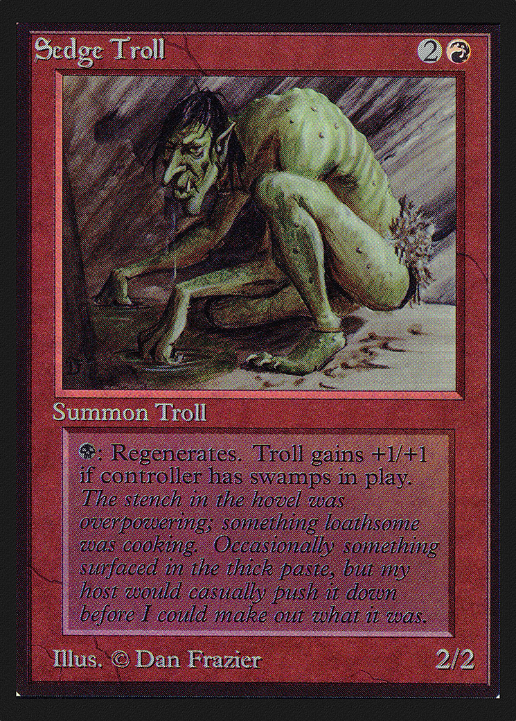 Image of Sedge Troll (CE) (CED-) - Collectors' Edition