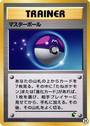 Image of Master Ball (21) - Intro Pack Neo Chikorita