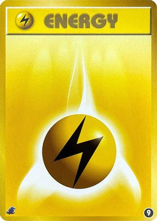 Image of Basic Lightning Energy - 9 (9) - Intro Pack Neo Totodile