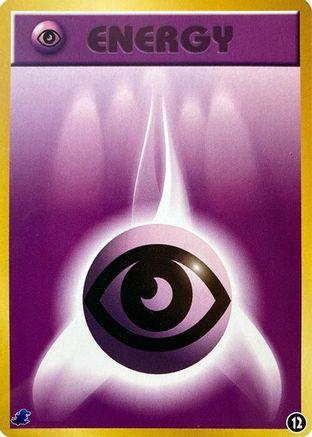 Image of Basic Psychic Energy - 12 (12) - Intro Pack Neo Totodile