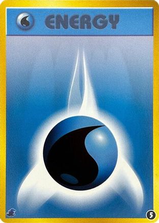 Image of Basic Water Energy - 5 (5) - Intro Pack Neo Totodile