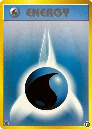 Image of Basic Water Energy - 11 (11) - Intro Pack Neo Totodile
